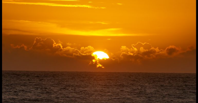 The Sun Sets With a Promise