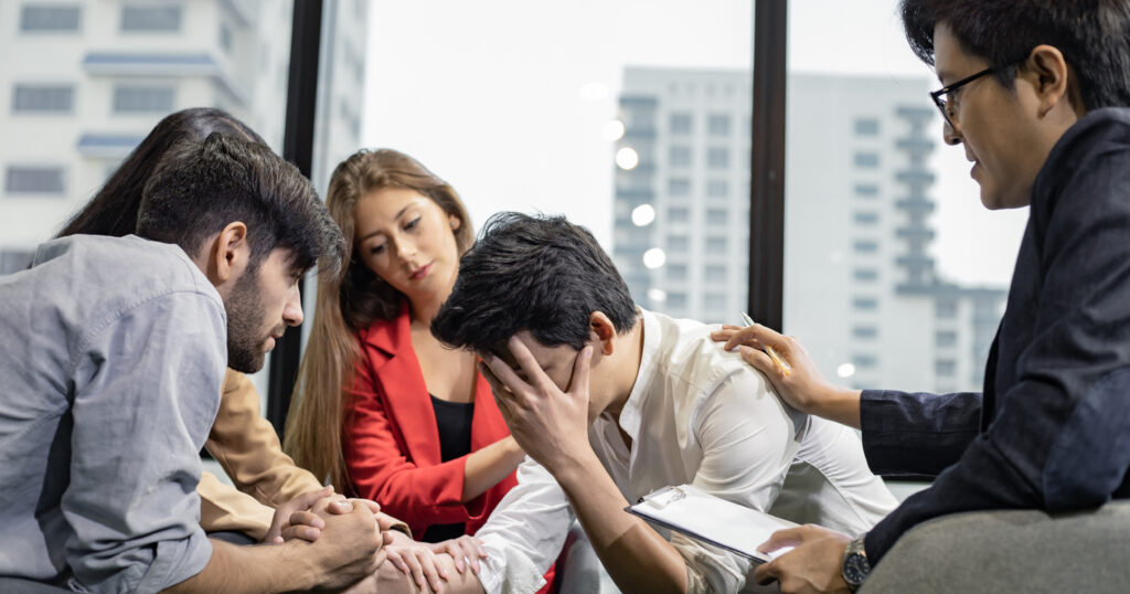 Group therapy for medical students