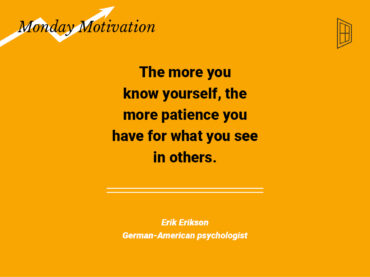 Monday Motivation #2 by Erik Erikson